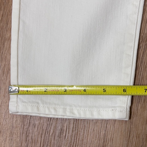 J Crew Ankle toothpick white jeans NWT - Picture 4 of 9
